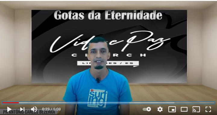 #01- Gotas da eternidade- Palavra de vida e paz