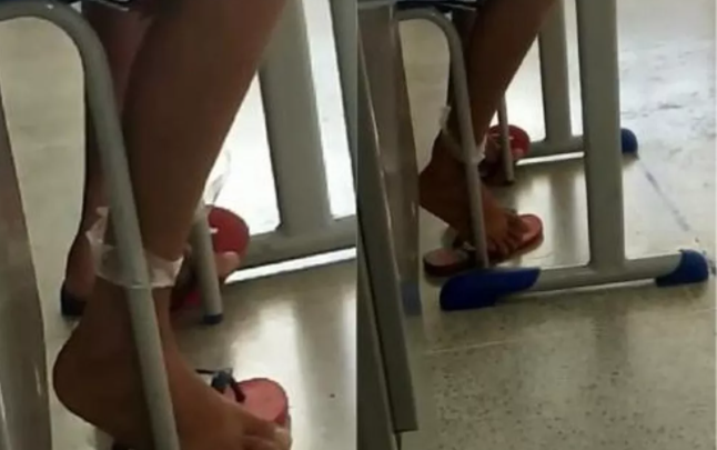 Professor que amarrou perna de aluno em cadeira no ES vai responder a processo criminal