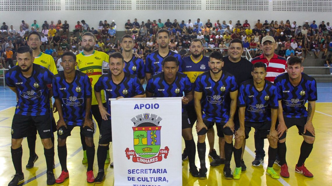 Elite Real é campeão masculino da Copa Linharense de Futsal