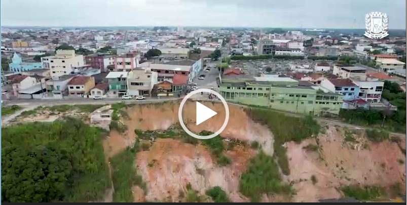 SONDAGEM PARA ESTUDO DE SOLO QUE VAI ORIENTAR OBRA DE CONTENÇÃO NA LADEIRA DO BESOURO COMEÇOU EM SÃO MATEUS.