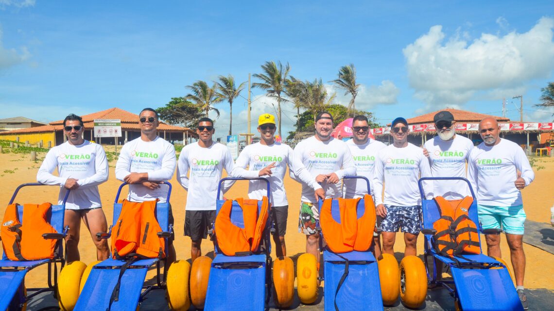 Verão 2024: projeto Praia Acessível continua em Pontal do Ipiranga