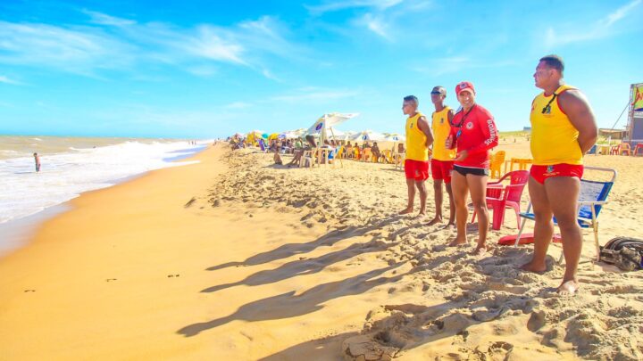 Verão 2024: guarda-vidas de prontidão para atender ocorrências na praia