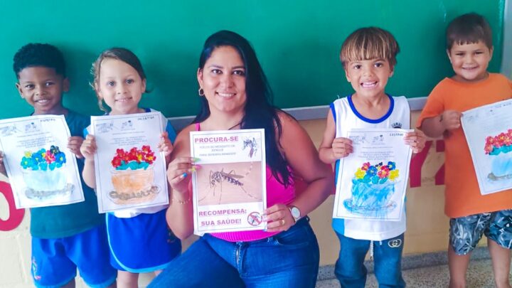 Todos contra a dengue: escola do Pontal do Ipiranga realiza projeto em parceria com acadêmicas de Medicina