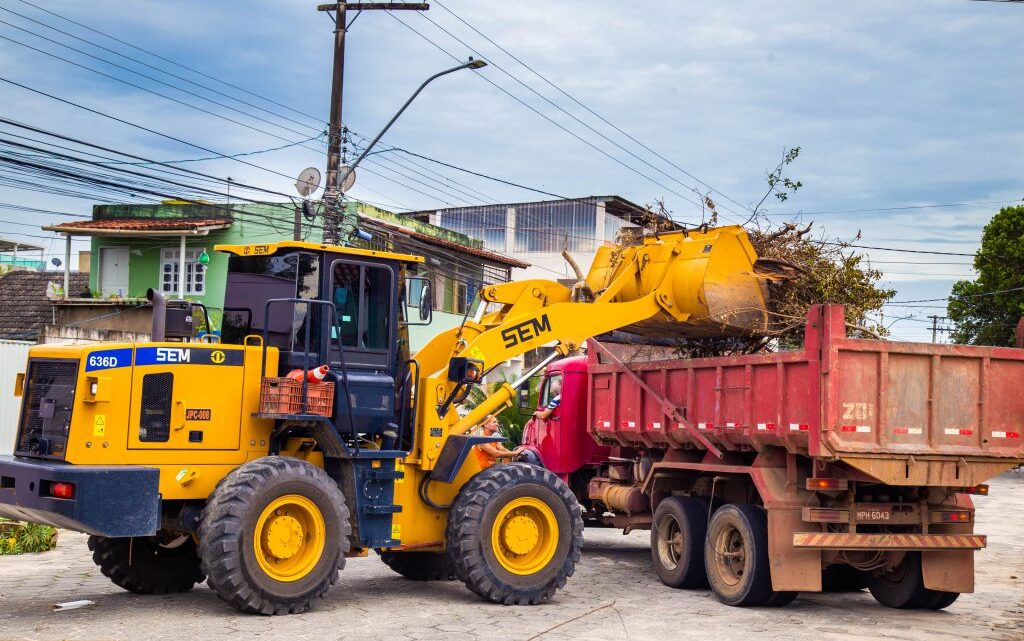 Prefeitura de Linhares divulga cronograma de recolhimento de entulho do mês de março