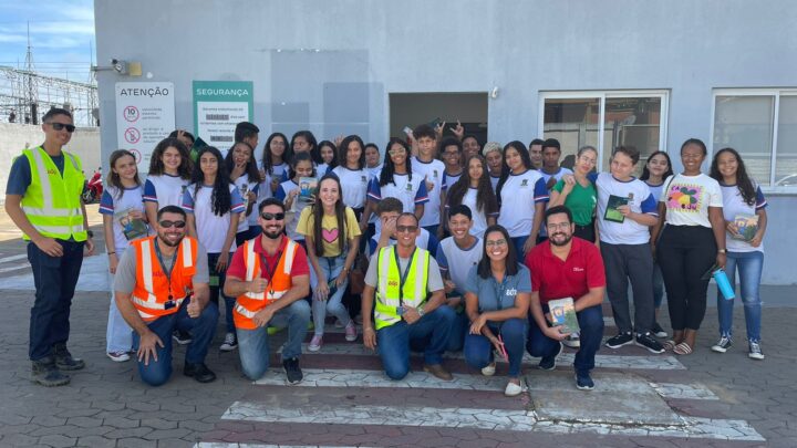 Alunos da Emef Cid Adalberto dos Reis, no Juparanã, aprendem sobre consumo consciente e seguro de energia