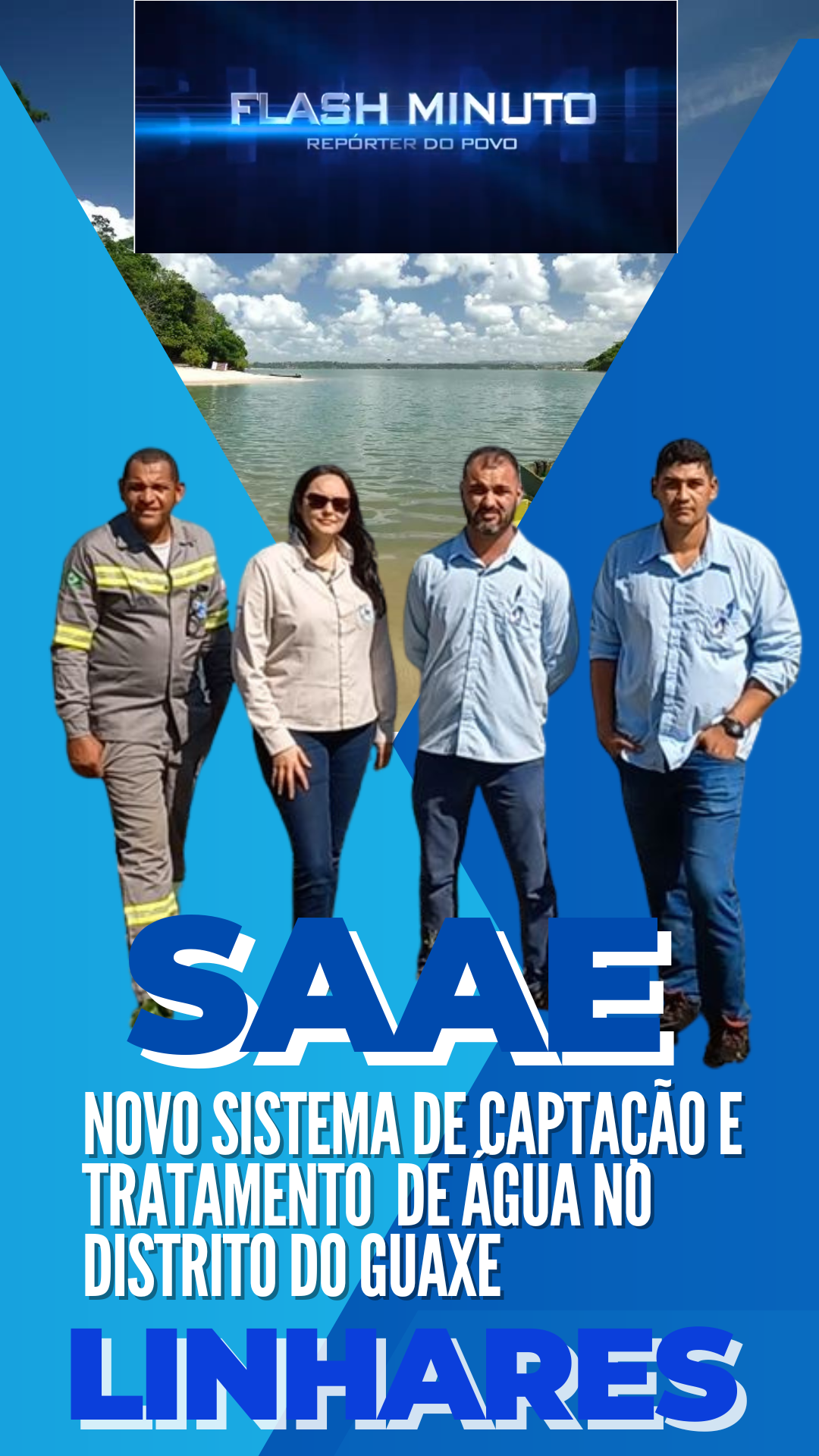 Entrevistas com servidores do SAAE e da empresa JM Cordeiro, sobre a real e atual situação do abastecimento de Água para o Distrito do Guaxe, em Linhares–ES. Obrigado pelas informações, a comunidade agradece.