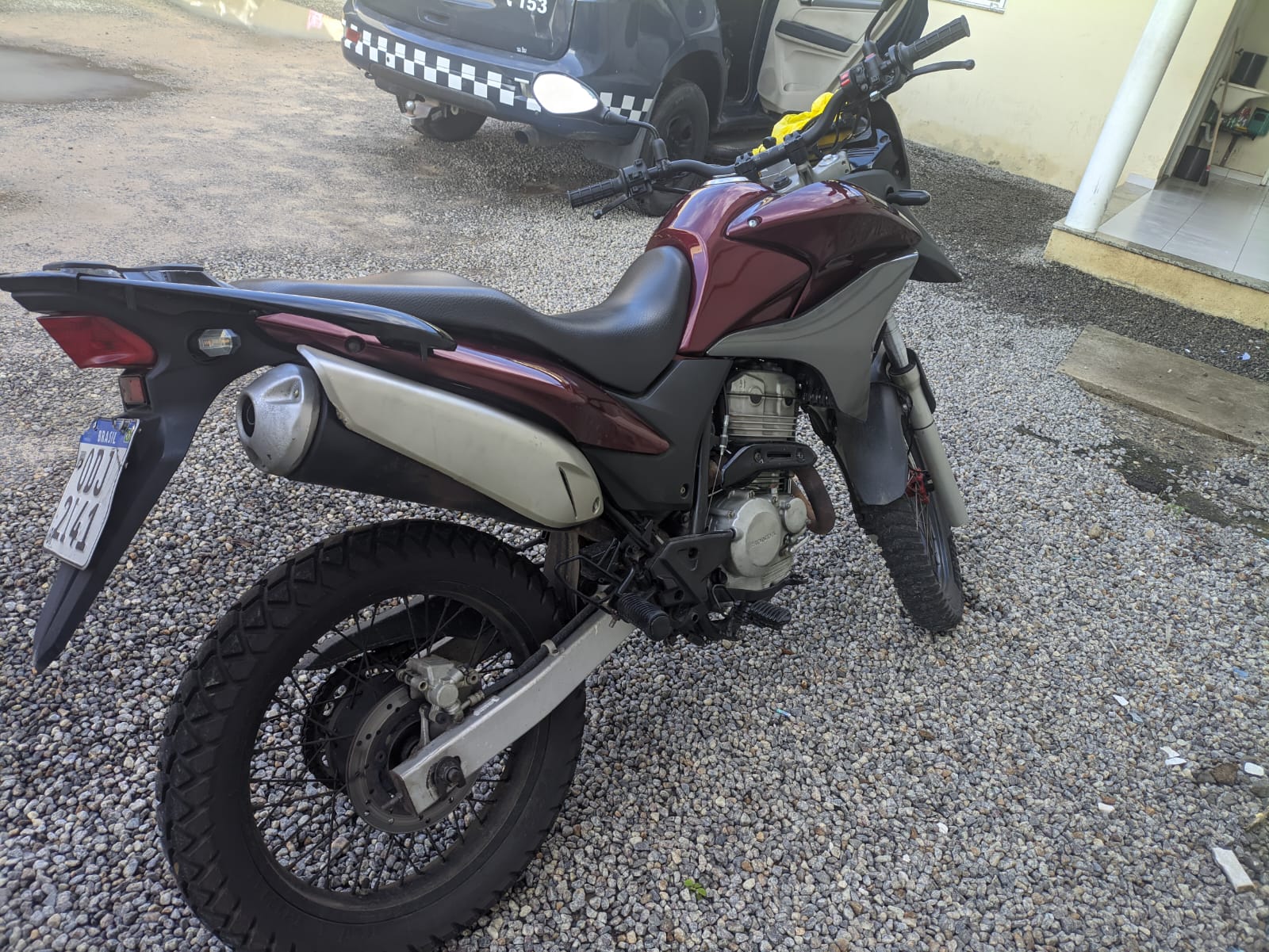 Guarda Civil Municipal Apreende Moto Adulterada