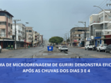 Antes alagada, agora protegida: Guriri comprova eficiência do novo sistema de drenagem em temporal