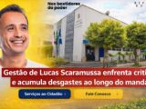Gestão de Lucas Scaramussa enfrenta críticas e acumula desgastes ao longo do mandato