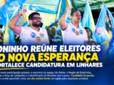 O povão abraçou: Roninho cresce nos bairros e entra forte na reta final da eleição.